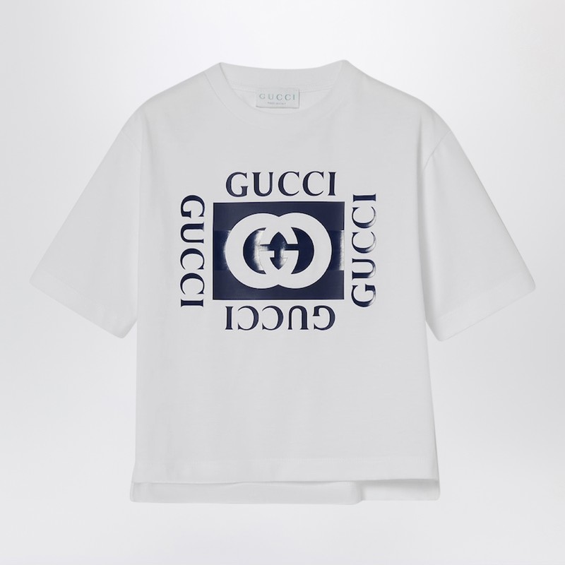 White T-shirt with logo print