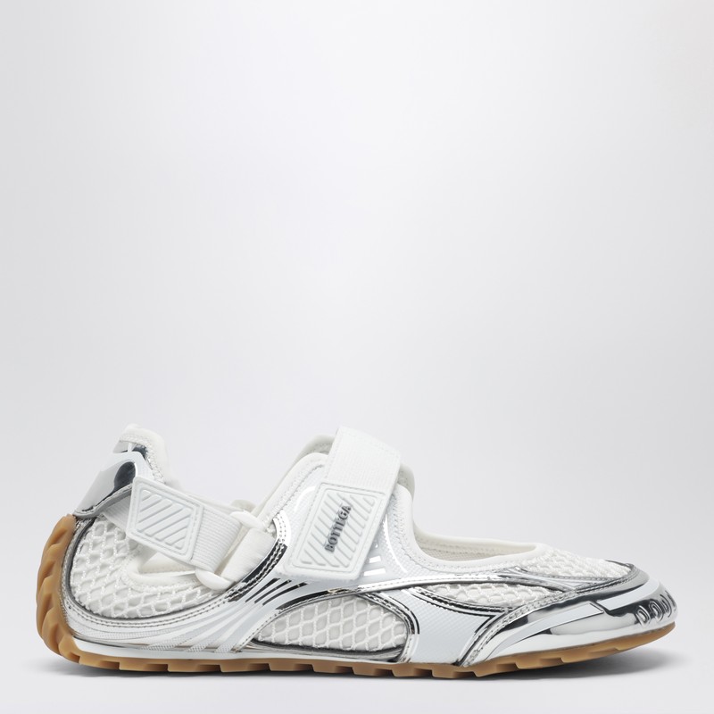 Mary-Jane Orbit Flash sneaker silver/white