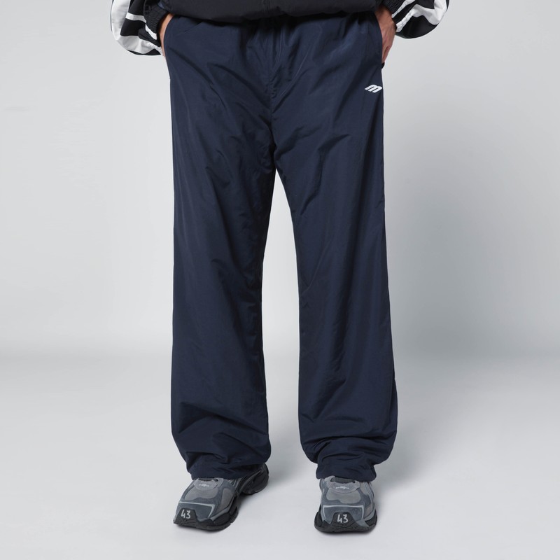 Reversible jogging trousers in cotton blend