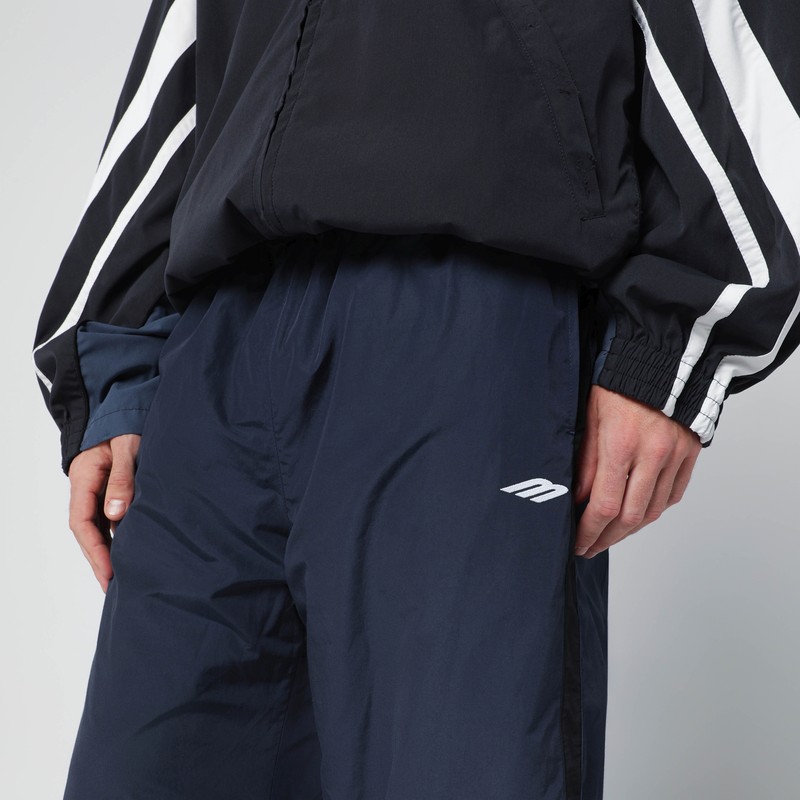 Balenciaga Reversible Jogging Trousers In Cotton Blend Men In Blue