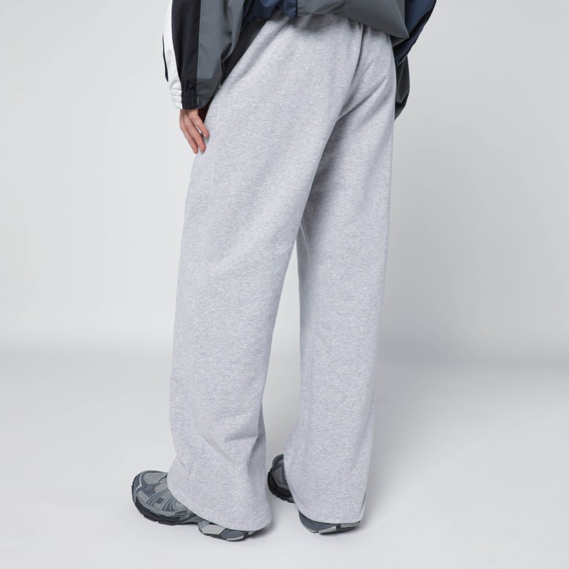 Balenciaga Reversible Jogging Trousers In Cotton Blend Men In Blue