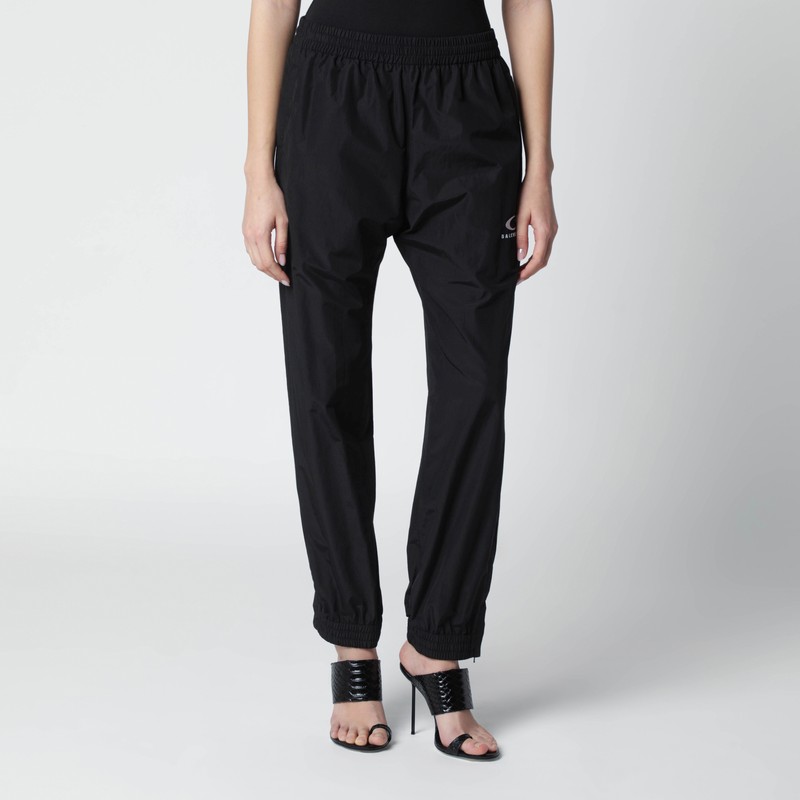 Balenciaga Black Loop Sports Icon Jogger Trousers