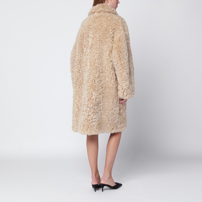 Sword 6.6.44 Peach Fur With Leather Lining In Sand