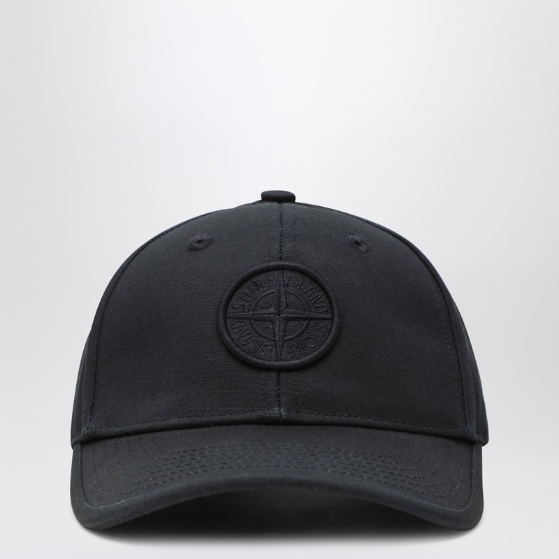 Navy blue baseball cap with logo