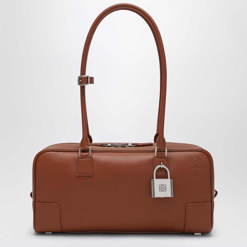 Amazona 31 Cropped bag in squirrel brown leather