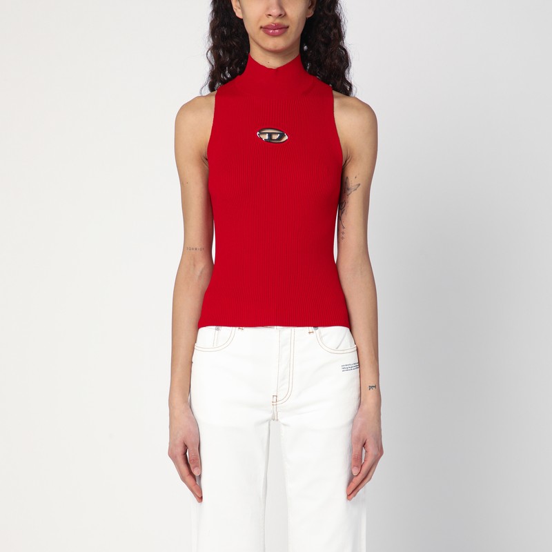 Red Top cropped M-Onervax