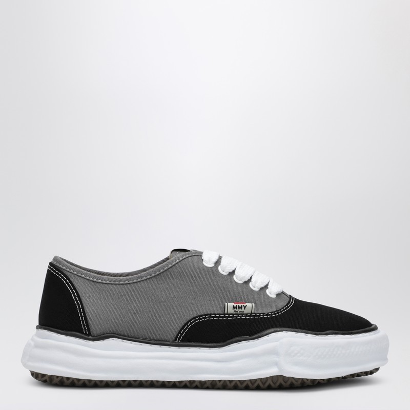 Baker OG Sneakers in Black/Grey Canvas
