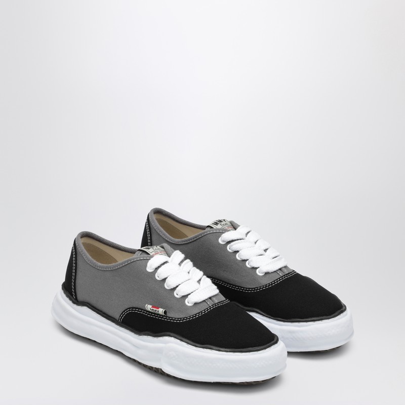 Miharayasuhiro Maison Mihara Yasuhiro Baker Og Sneakers In Black/grey Canvas In Black