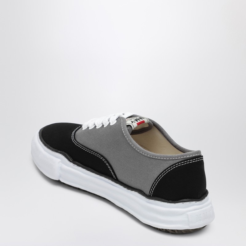 Miharayasuhiro Maison Mihara Yasuhiro Baker Og Sneakers In Black/grey Canvas In Black