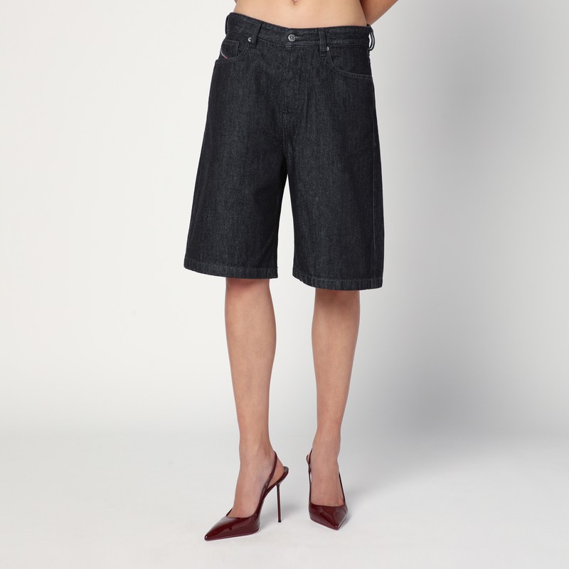 De-Sire Bermuda shorts in dark denim