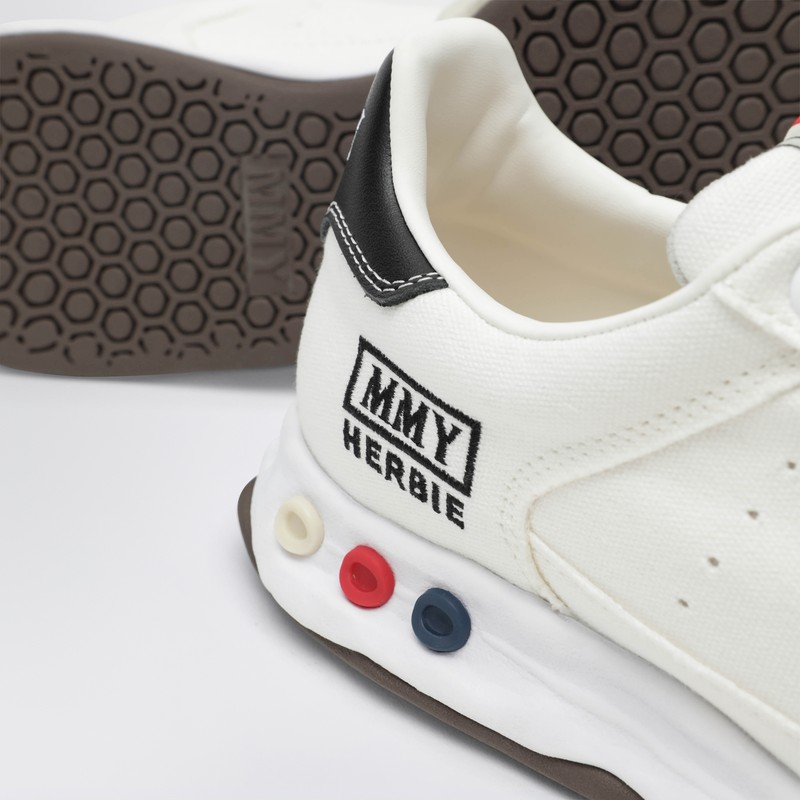 Miharayasuhiro White Herbie Og Sneakers In Canvas In Multi