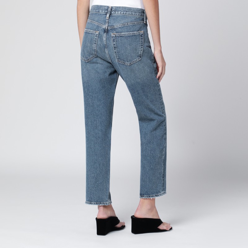 Agolde Denim Straight-leg Jeans In Blue