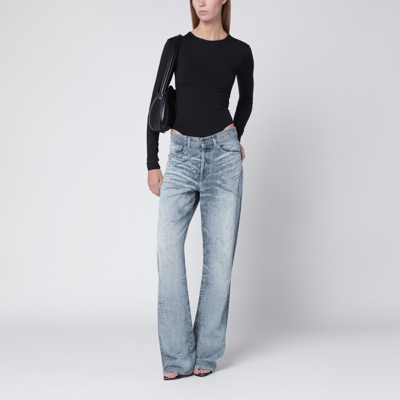 Diesel 1971 D-sent Light Blue Regular-fit Jeans In Blue