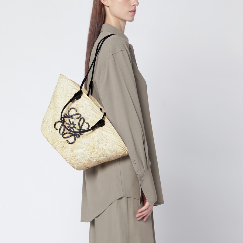 Loewe Medium Anagram Basket Bag In In Neutral