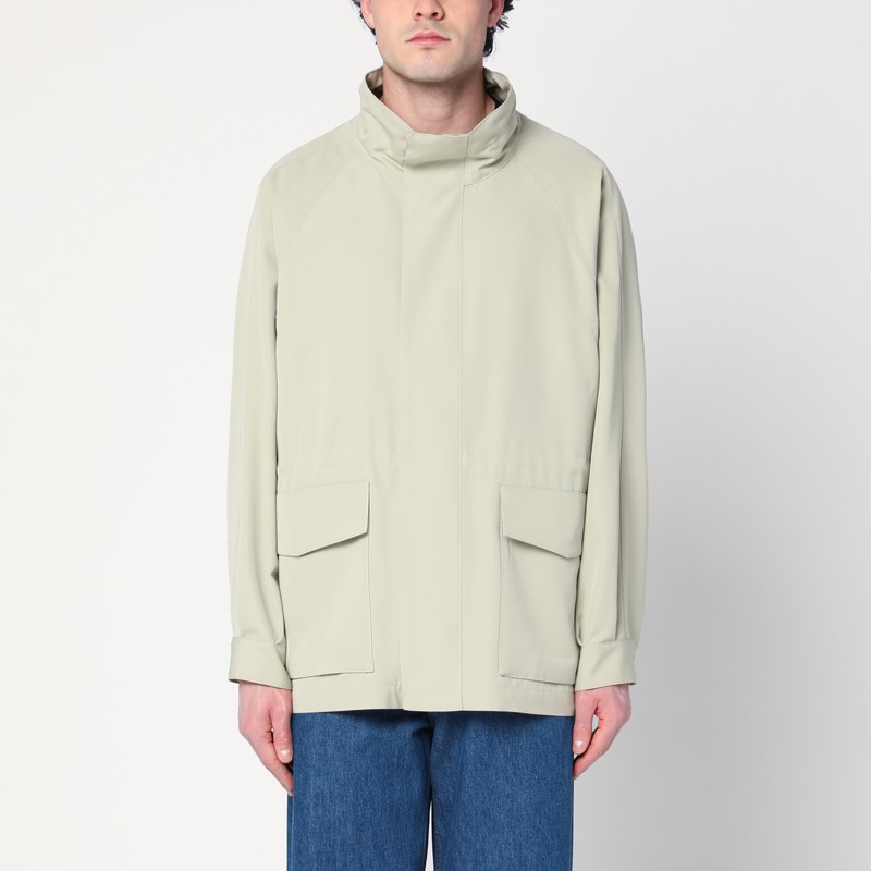 Light olive green wool jacket