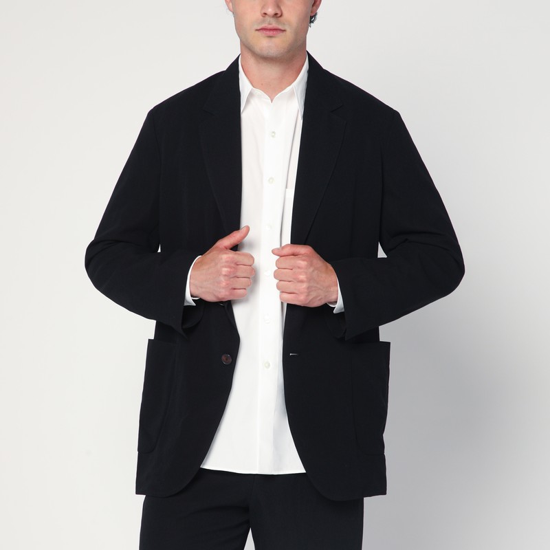 Single-breasted jacket in cotton and wool - Auralee - Modalova