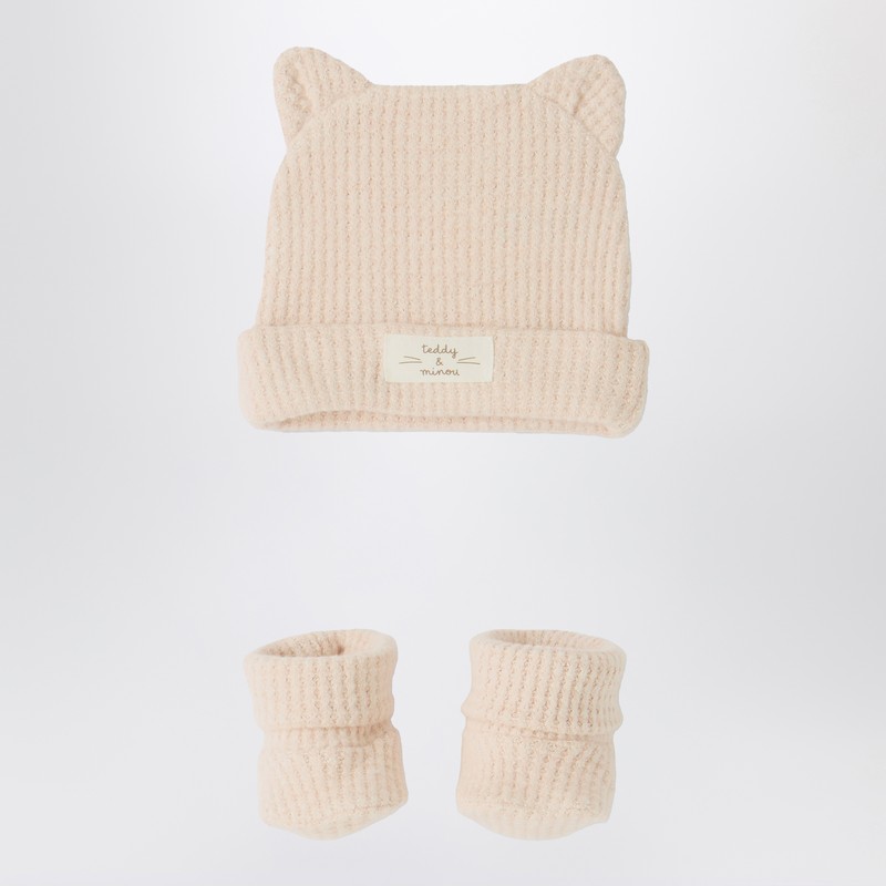 Teddy & Minou Two-piece Set In Light Pink In Neutral