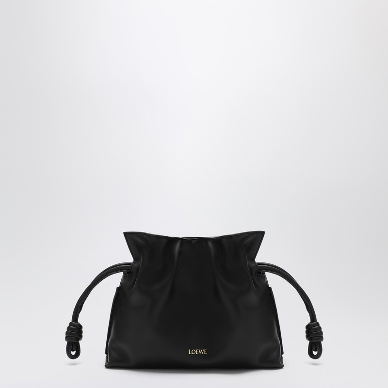 Mini Flamenco clutch in black