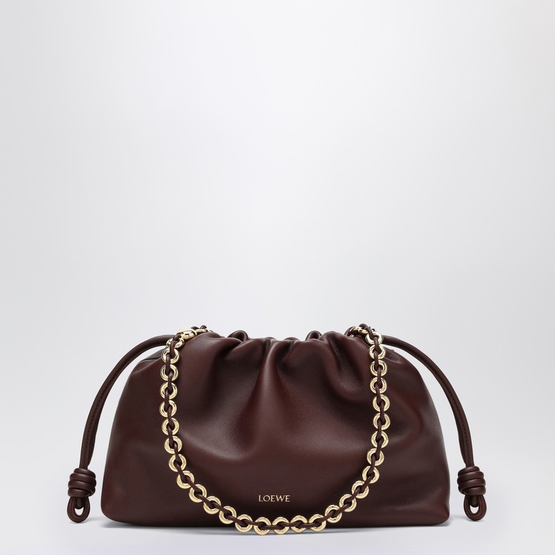 Flamenco Purse medium bag in dark burgundy
