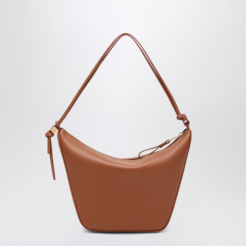 Loewe Hammock Hobo Bag Mini Brown In Brown