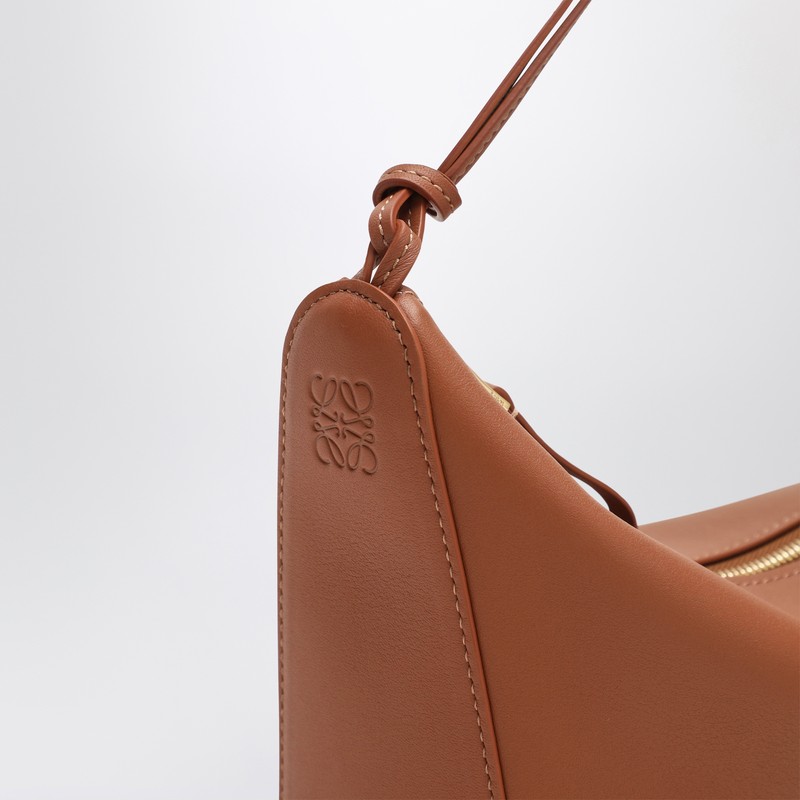 Loewe Hammock Hobo Bag Mini Brown In Brown