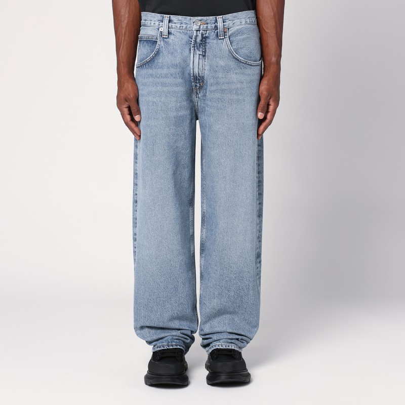 Agolde Curtis Jeans In Turmoil In Light Blue