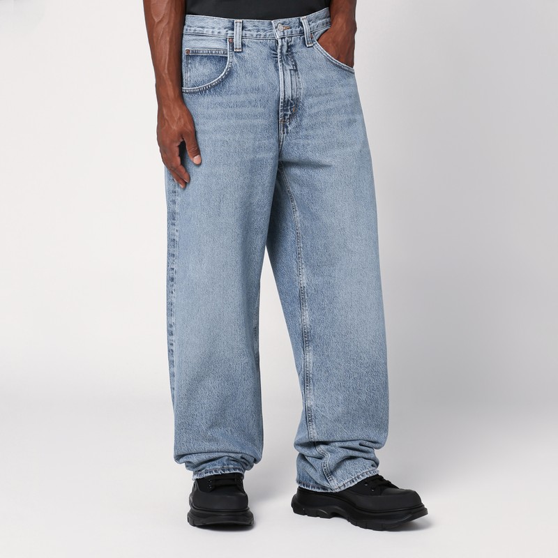 Agolde Curtis Jeans In Turmoil In Light Blue