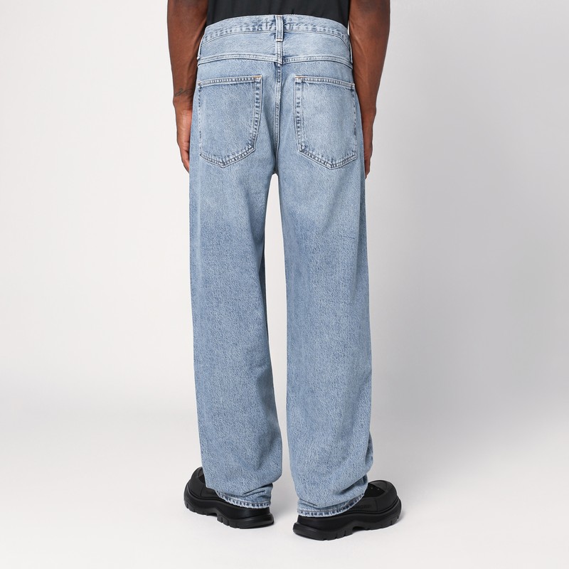 Agolde Curtis Jeans In Turmoil In Light Blue