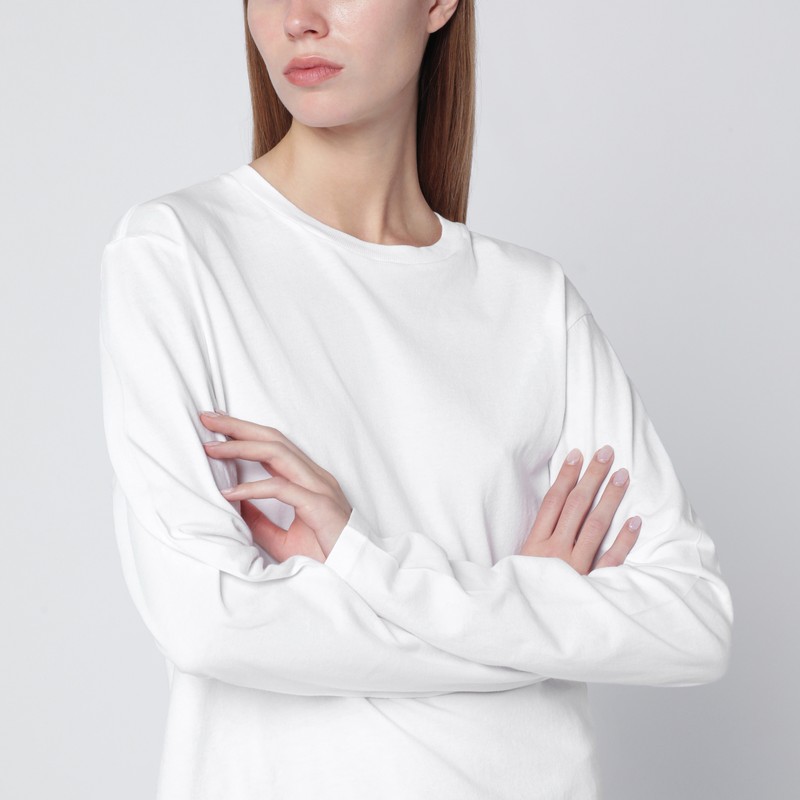 Agolde White Organic Cotton Top In White