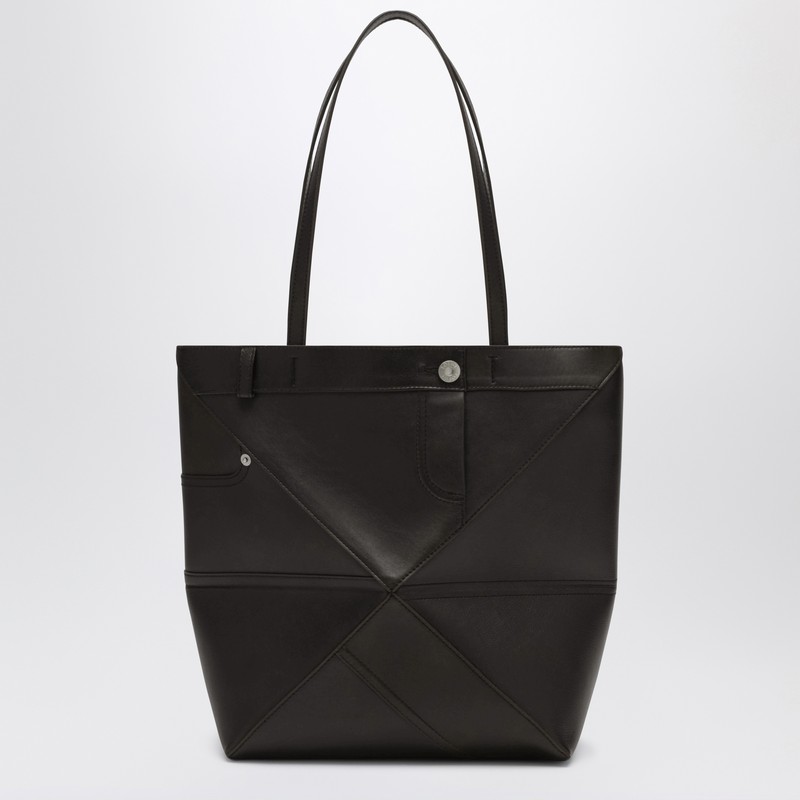 Loewe Medium Puzzle Fold Panta Tote Bag In Vintage In Brown