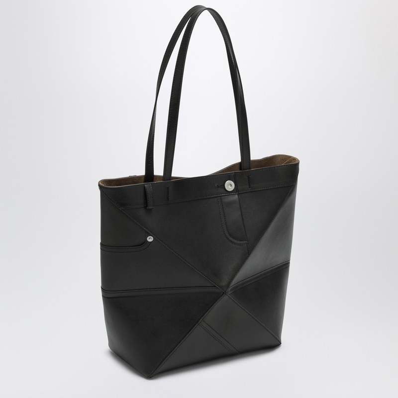 Loewe Medium Puzzle Fold Panta Tote Bag In Vintage In Brown