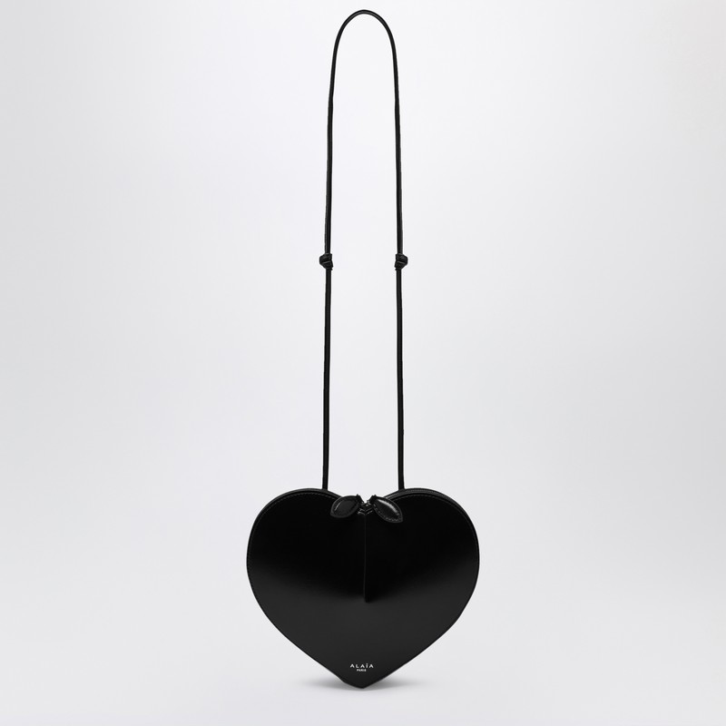 Le Coeur black leather bag - Alaïa - Modalova