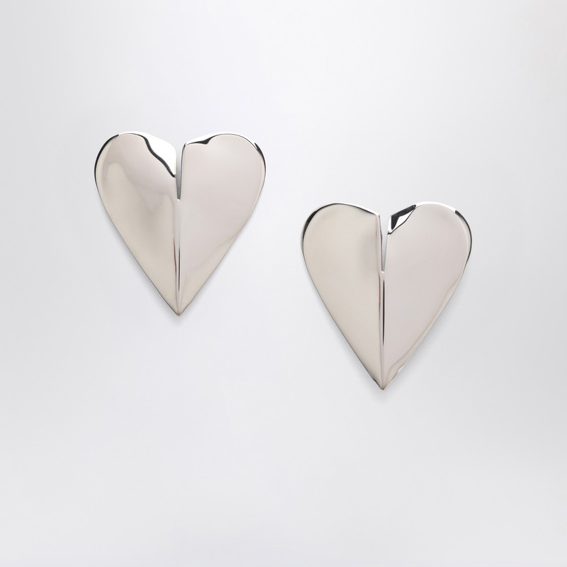 Le Coeur mini earrings silver - Alaïa - Modalova