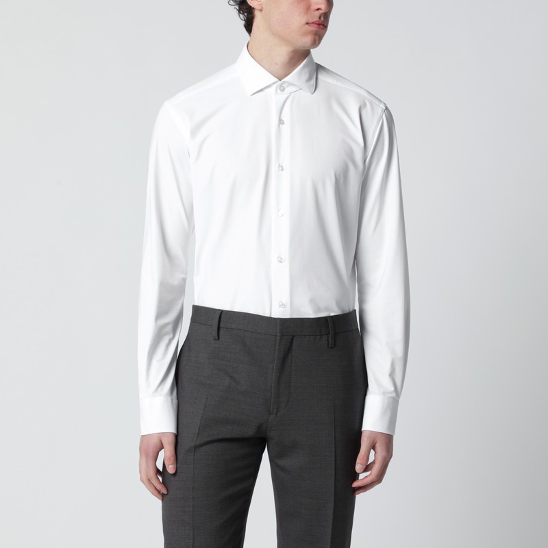 Xacus Active Tailor Fit Shirt White