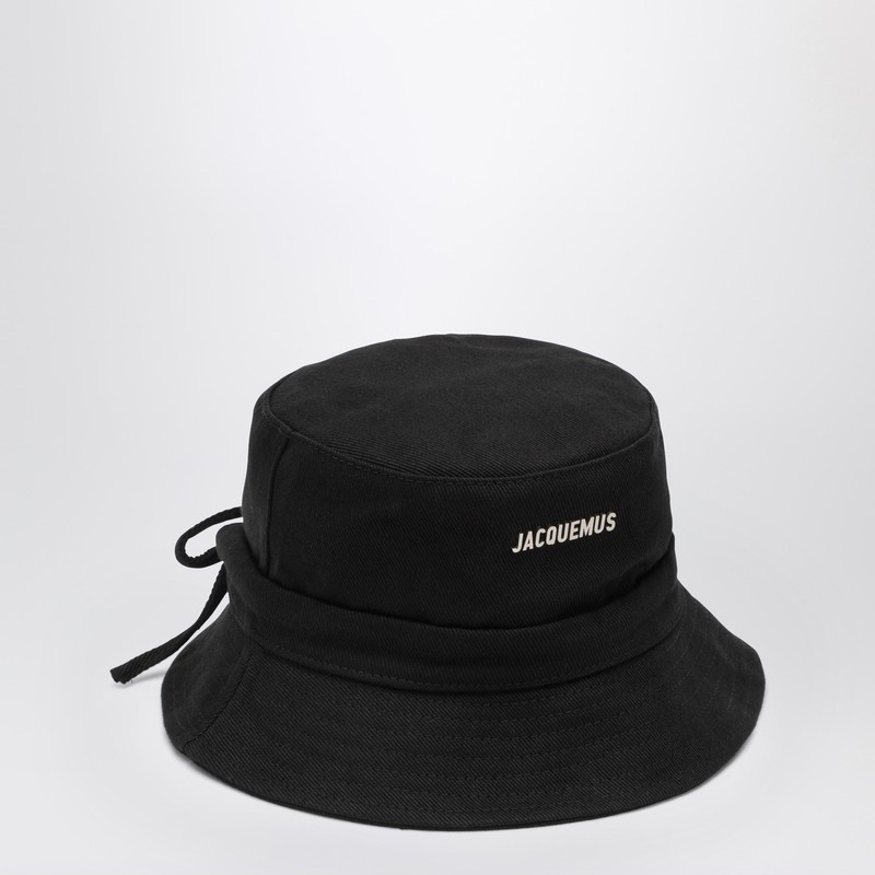 Le Bob Gadjo black cotton hat