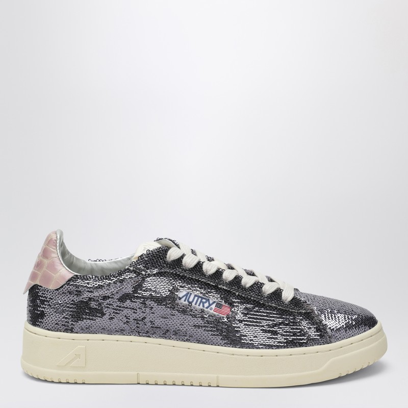 Autry "dallas Low Sparkling" Sneaker In Multi