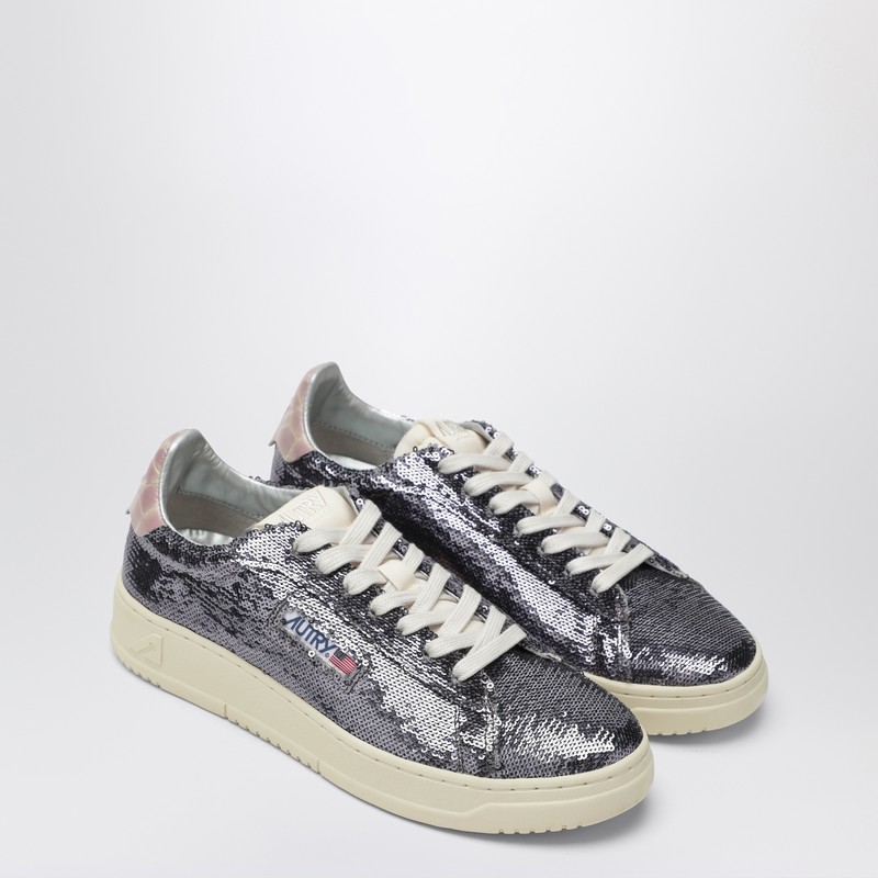 Autry "dallas Low Sparkling" Sneaker In Multi