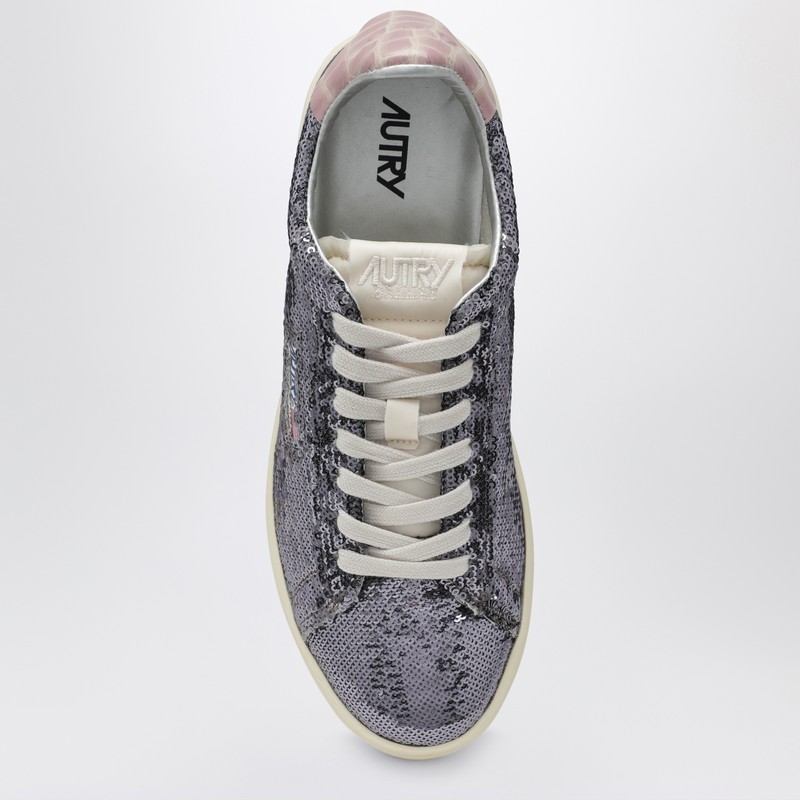 Autry "dallas Low Sparkling" Sneaker In Multi