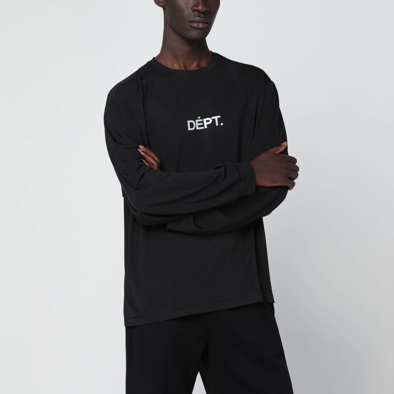 Gallery Dept. Black Active Fitness Top In Black
