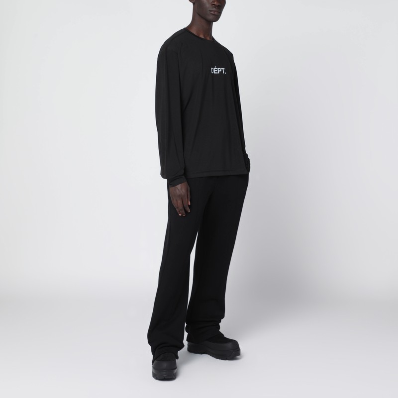 Gallery Dept. Black Active Fitness Top In Black