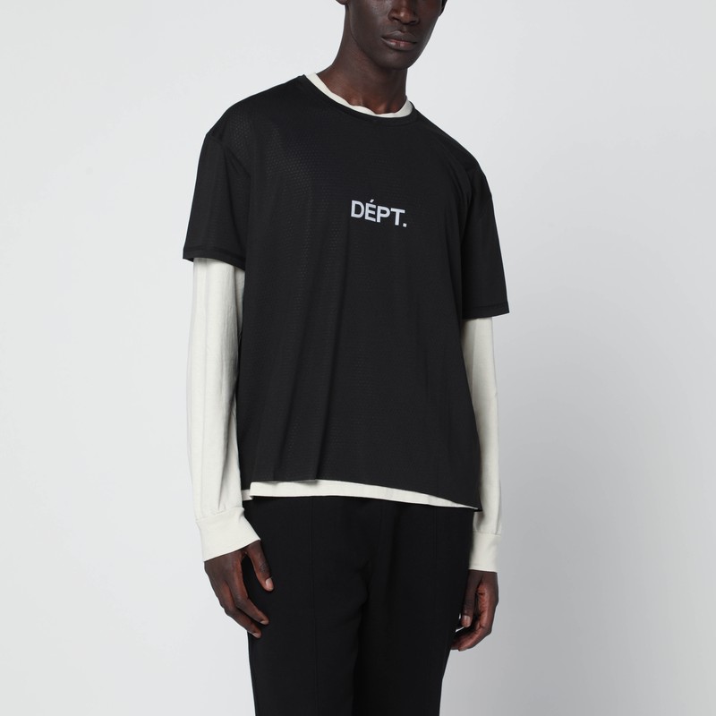 Gallery Dept. Black Active Fitness T-shirt In Black