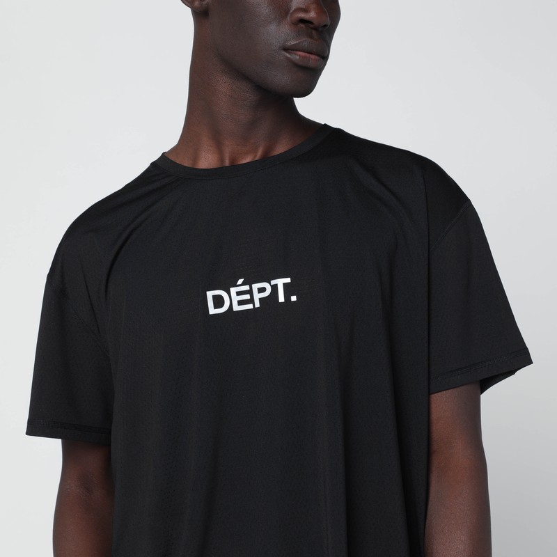 Gallery Dept. Black Active Fitness T-shirt In Black