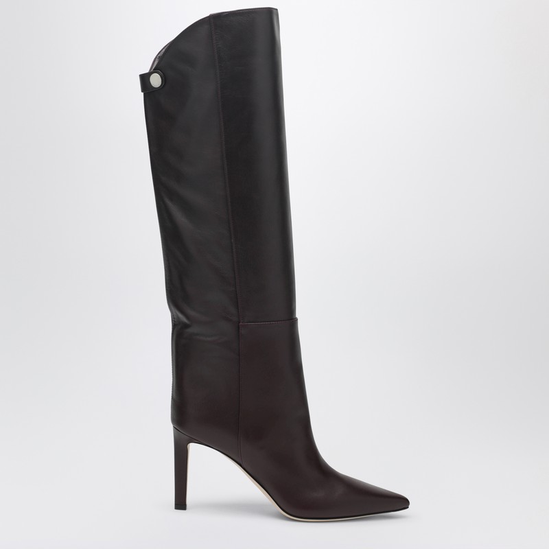 Alizze Knee Boot 85 color Merlot