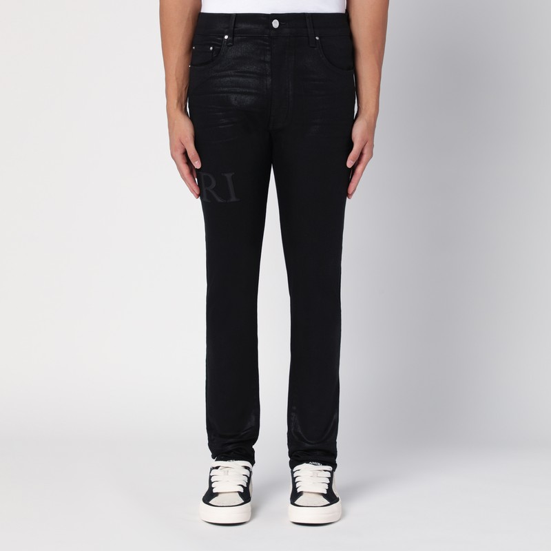 Black Jeans Serif Logo