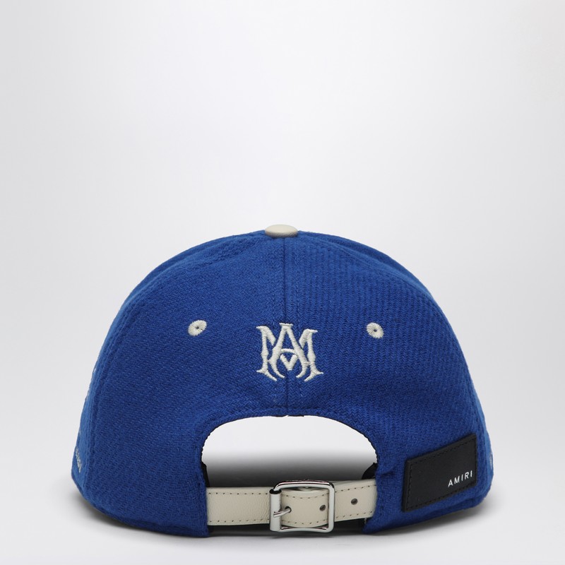 Amiri Ma Spirit Logo-embroidered Cap In Blue