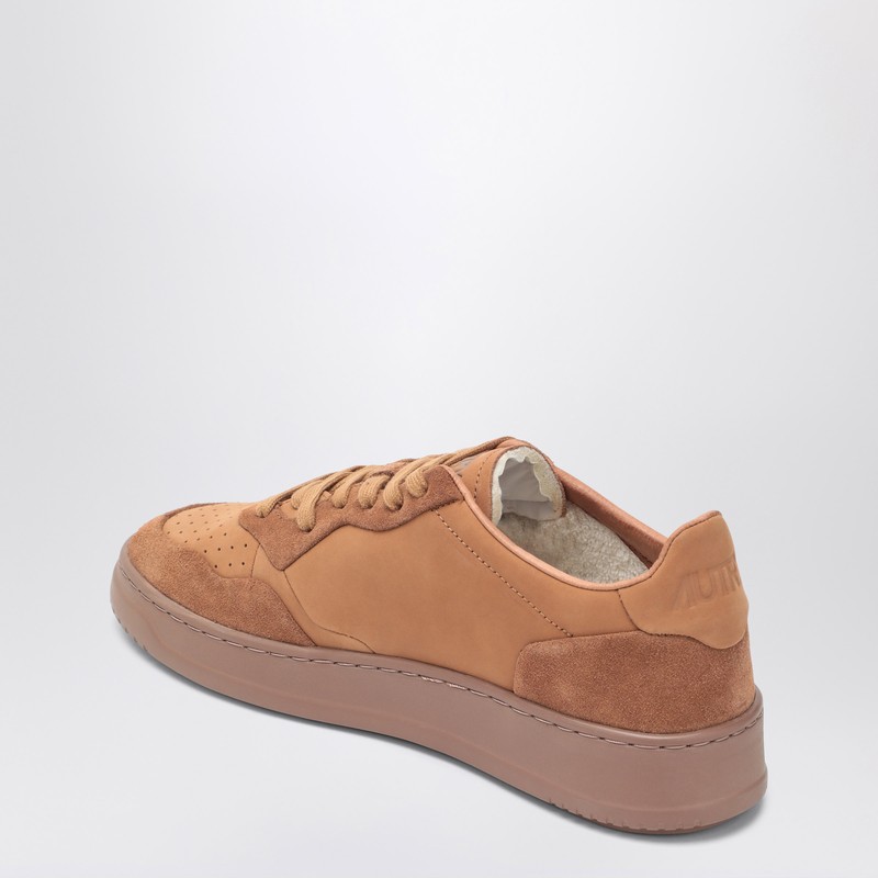 スニーカー Autry Brown Medalist Sneakers In Nappa And Suede Autry Brown Medalist Sneakers In Nappa And Suede | ModeSens
