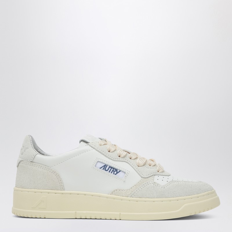 Medalist leather and suede trainer - AUTRY - Modalova