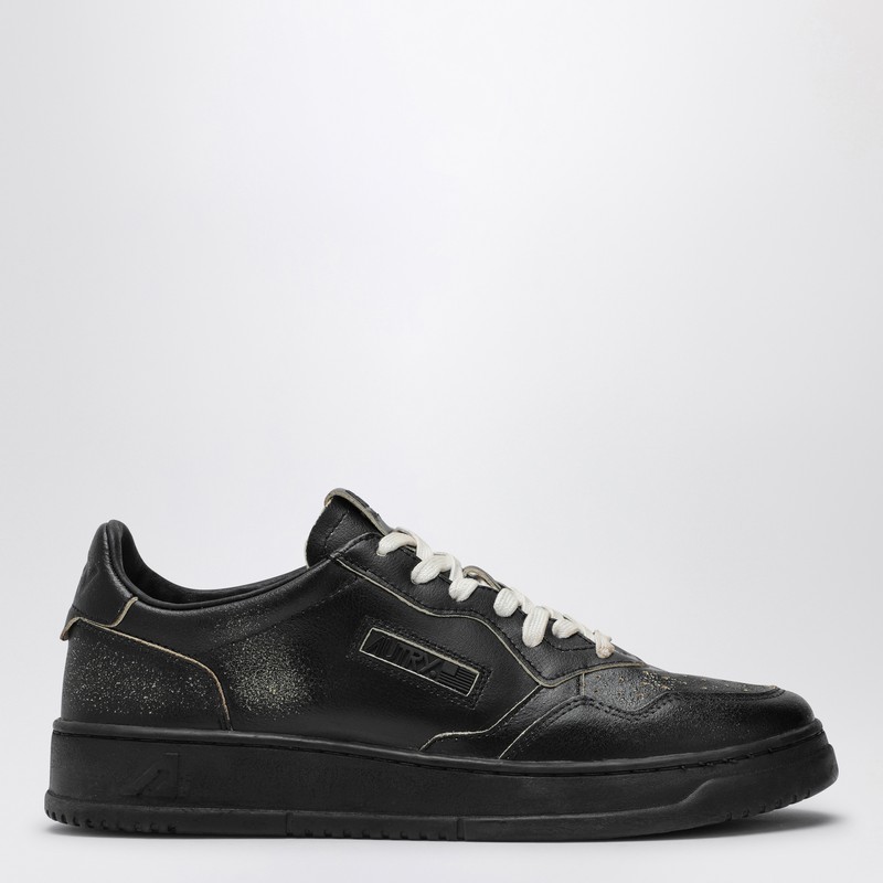 Autry Super Vintage Sneakers In Black