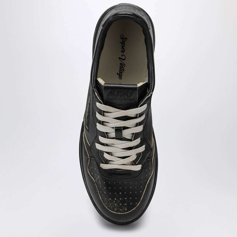 Autry Super Vintage Sneakers In Black