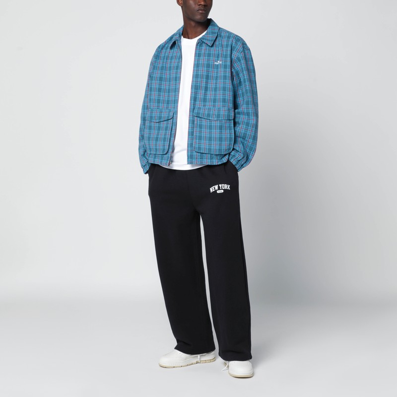 Awake Ny Mens White New York City Crewneck Cotton-jersey T-shirt In White